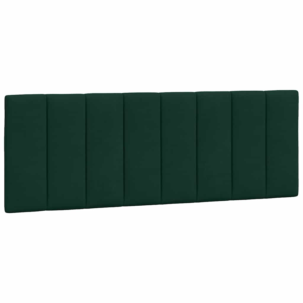 seng med madras Hanko 140x200 cm velour mørkegrøn