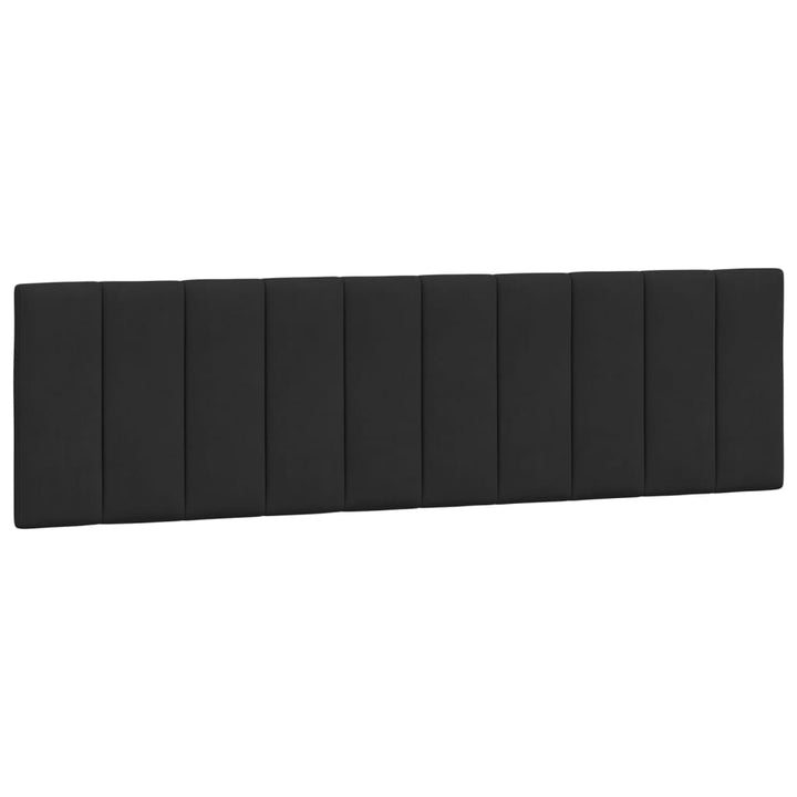 seng med madras Hanko 180x200 cm velour sort