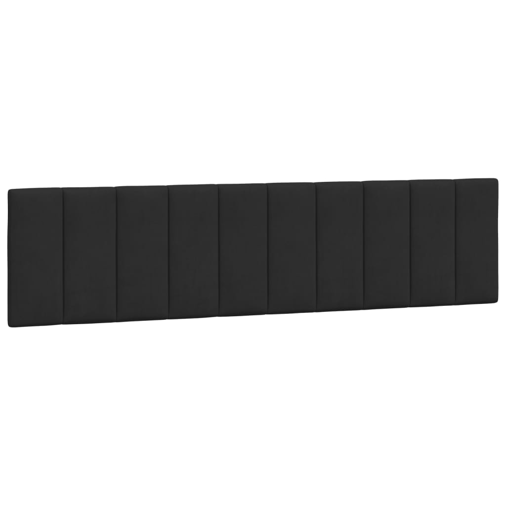 seng med madras Hanko 200x200 cm velour sort