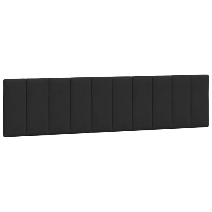 seng med madras Hanko 200x200 cm velour sort