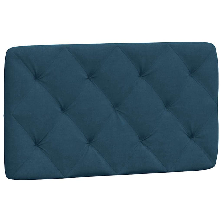 seng med madras 80x200 cm velour blå