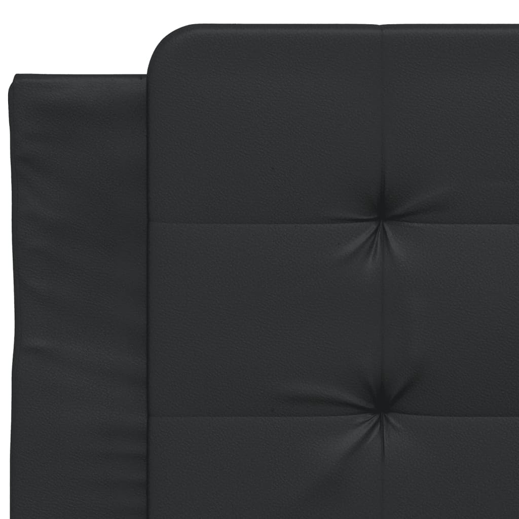 sengeramme uden madras Zadar 80x200 cm kunstlæder sort