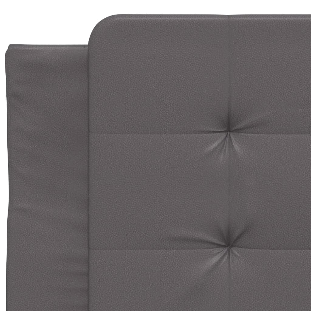 sengeramme uden madras Zadar 80x200 cm kunstlæder grå