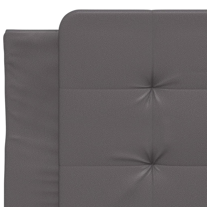 sengeramme uden madras Zadar 80x200 cm kunstlæder grå