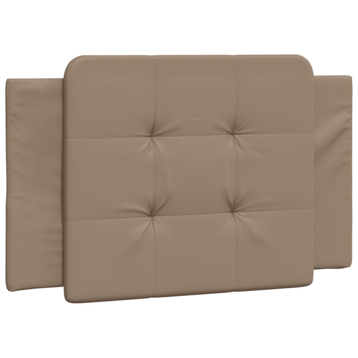 sengeramme uden madras Zadar 100x200 cm kunstlæder cappuccinofarvet