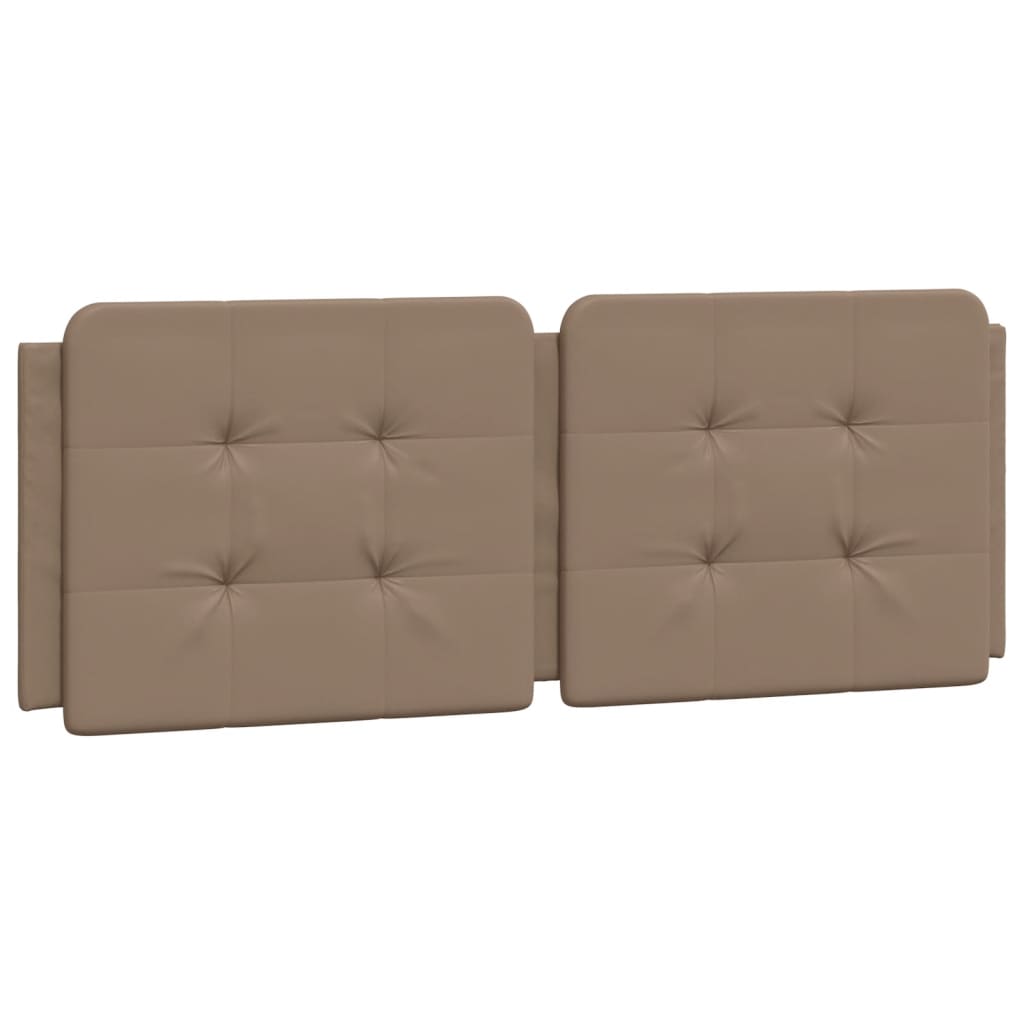 sengeramme uden madras Zadar 140x190 cm kunstlæder cappuccinofarvet