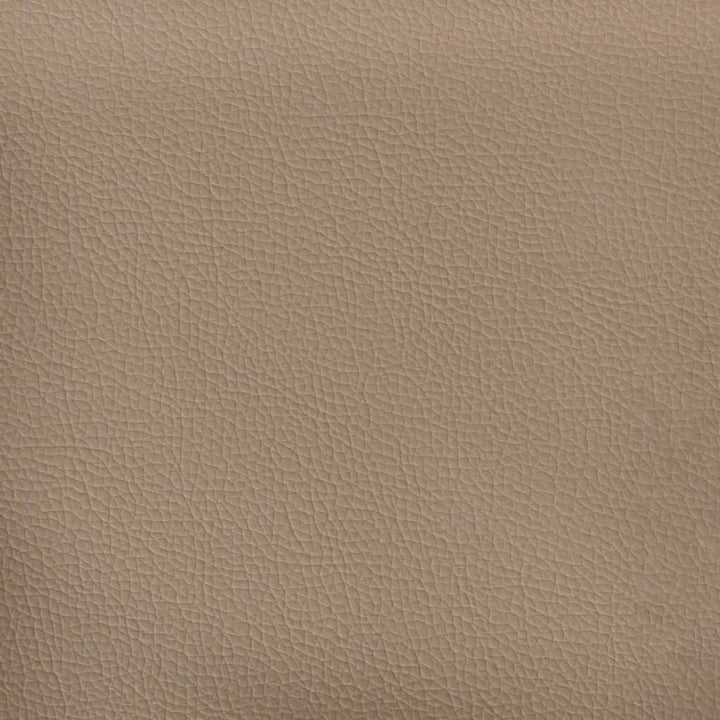 sengeramme uden madras Zadar 140x190 cm kunstlæder cappuccinofarvet