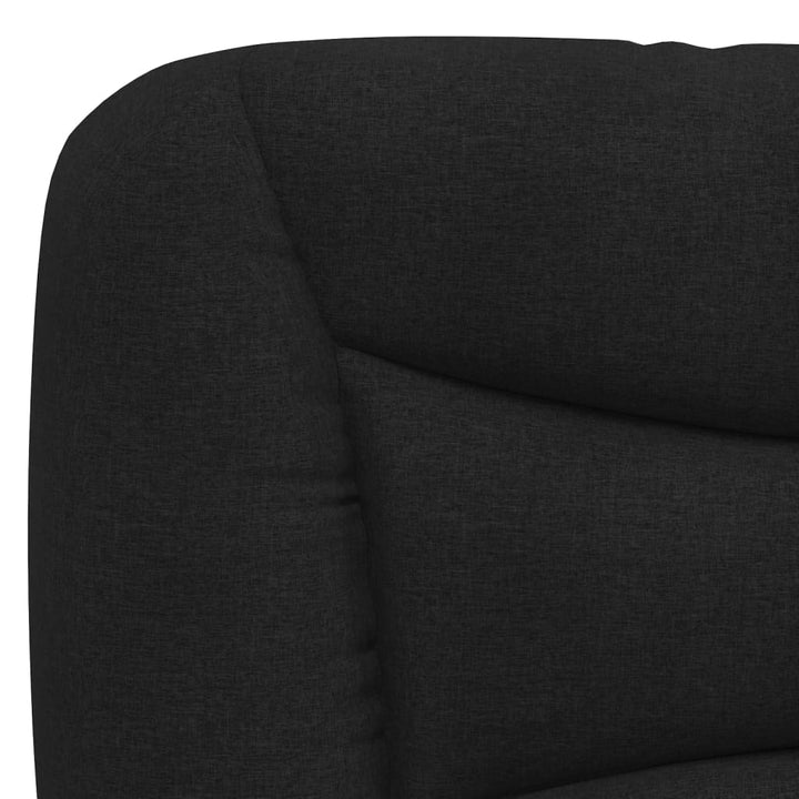 sengeramme med LED uden madras Hvar 180x200 cm stof sort