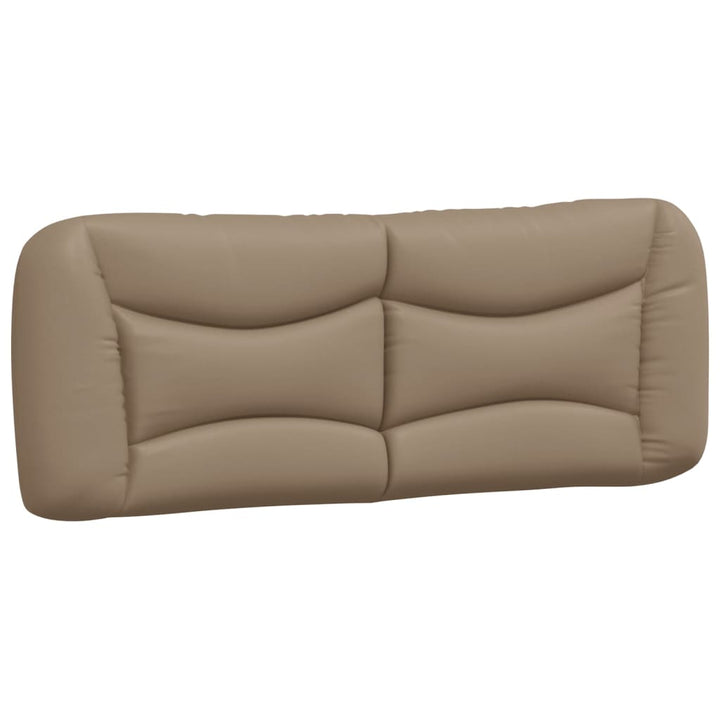 sengeramme med LED uden madras Hvar 120x200 cm cappuccinofarvet