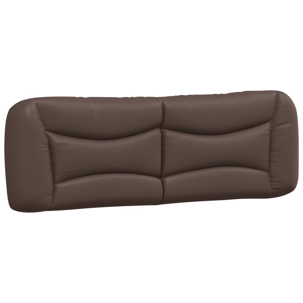 sengeramme med LED uden madras Hvar 160x200 cm brun