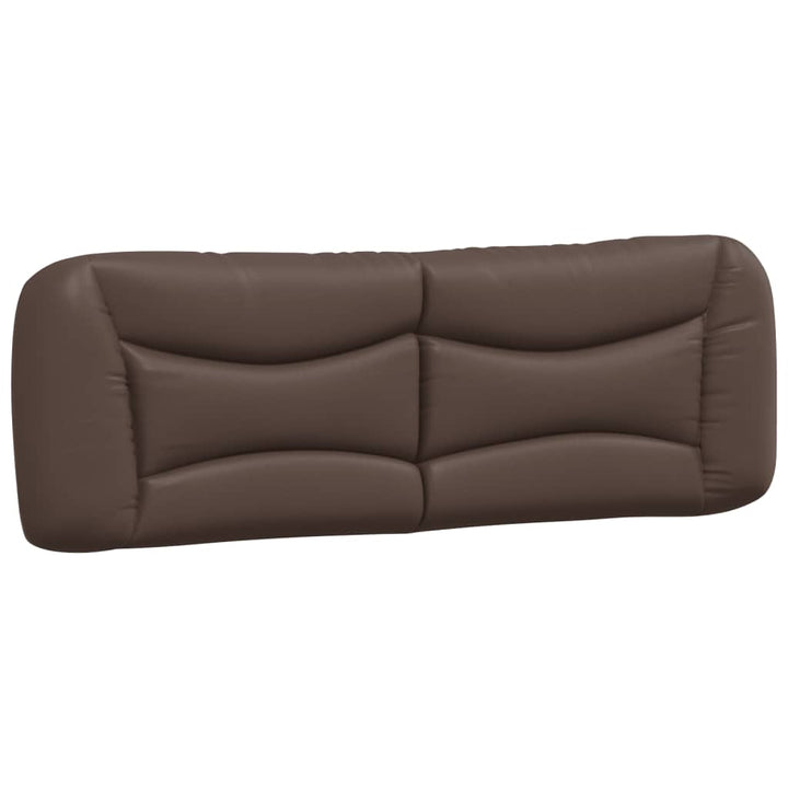 sengeramme med LED uden madras Hvar 160x200 cm brun