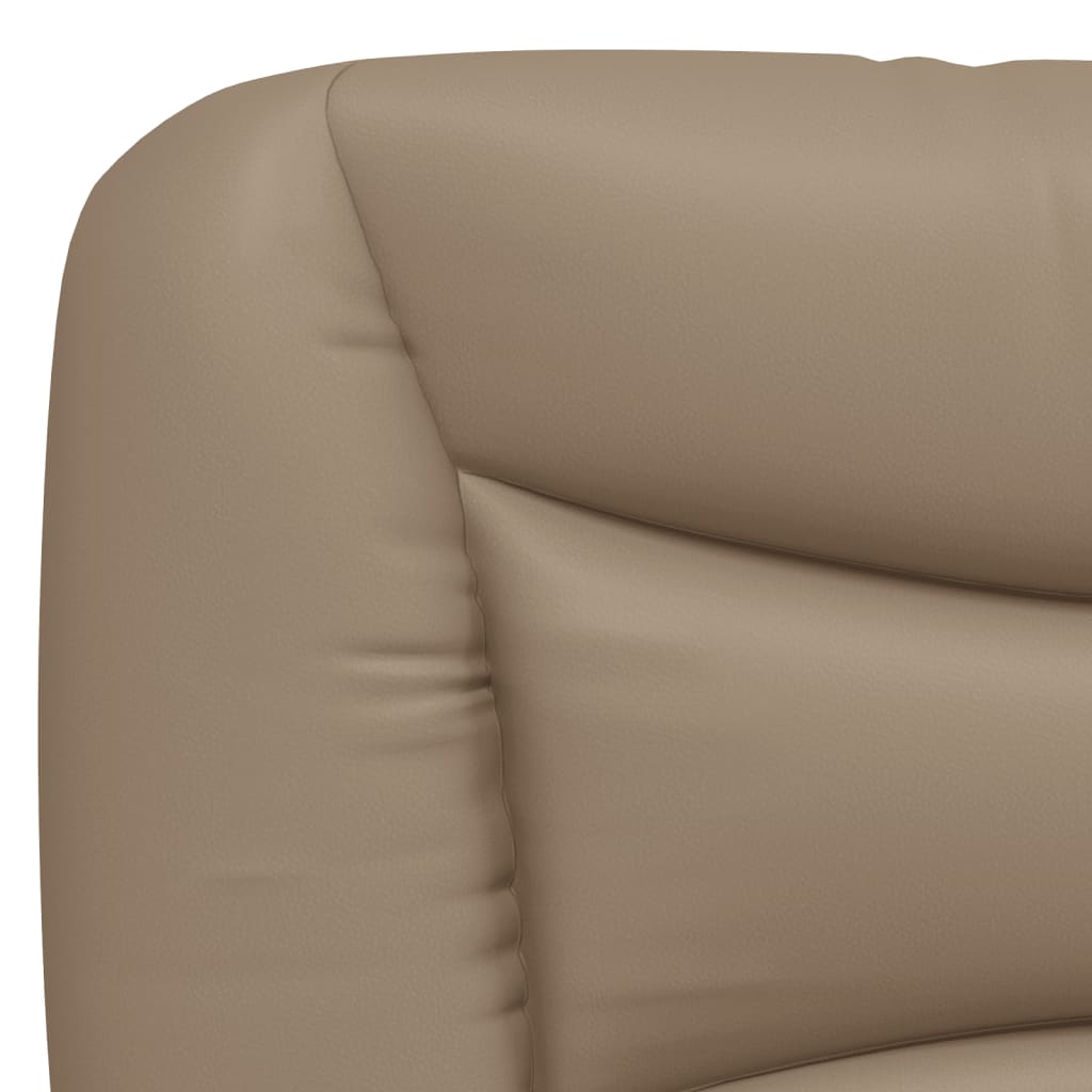 sengeramme med LED uden madras Hvar 200x200 cm cappuccinofarvet
