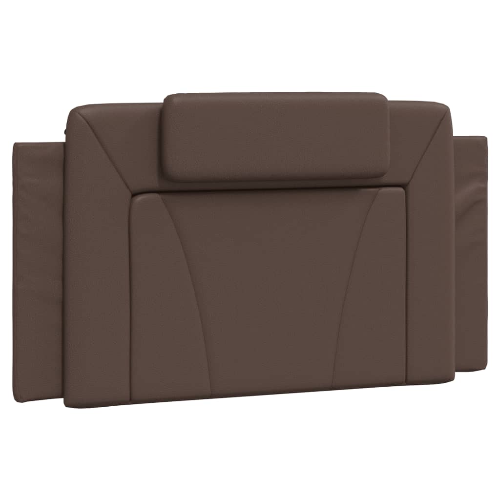 sengeramme Viana med LED uden madras 100x200 cm brun