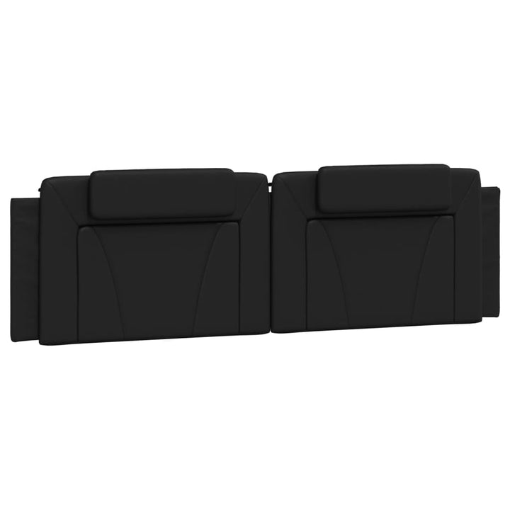 sengeramme Viana med LED uden madras 180x200 cm sort
