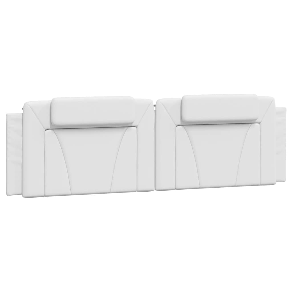 sengeramme Viana med LED uden madras 180x200 cm sort og hvid