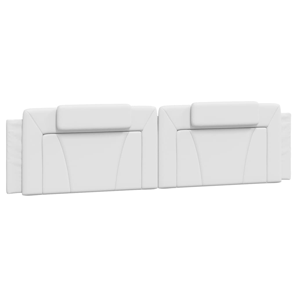 sengeramme Viana med LED uden madras 200x200 cm hvid