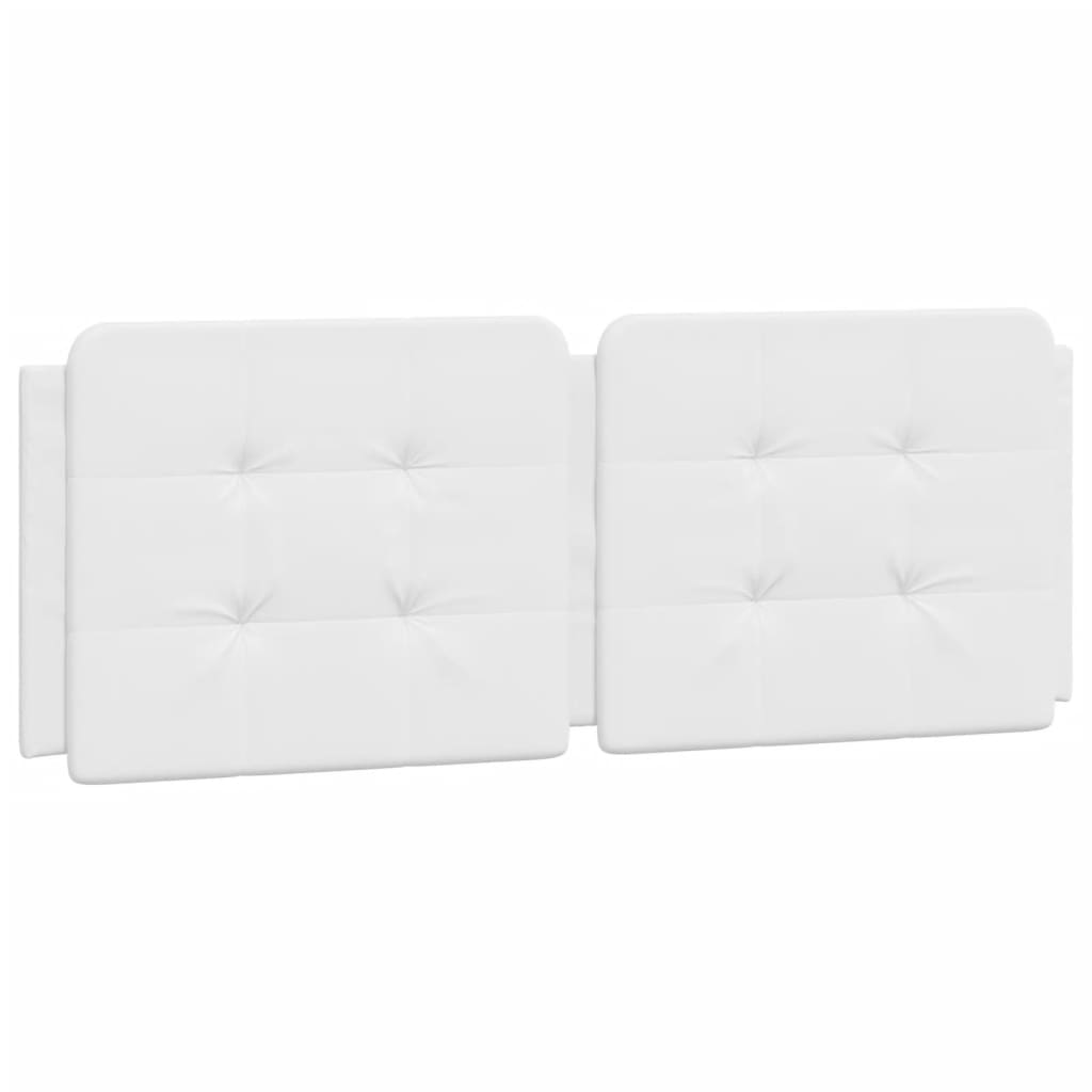 sengeramme med LED uden madras Zadar 140x190 cm hvid