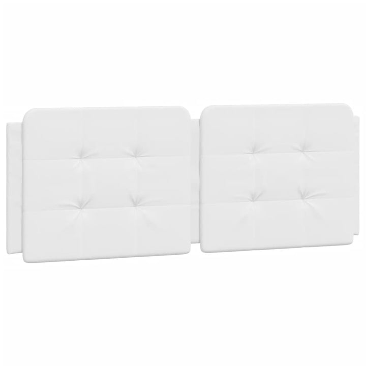 sengeramme med LED uden madras Zadar 140x190 cm hvid