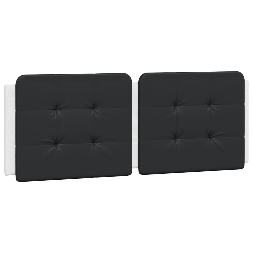 sengeramme med LED uden madras Zadar 200x200 cm hvid og sort
