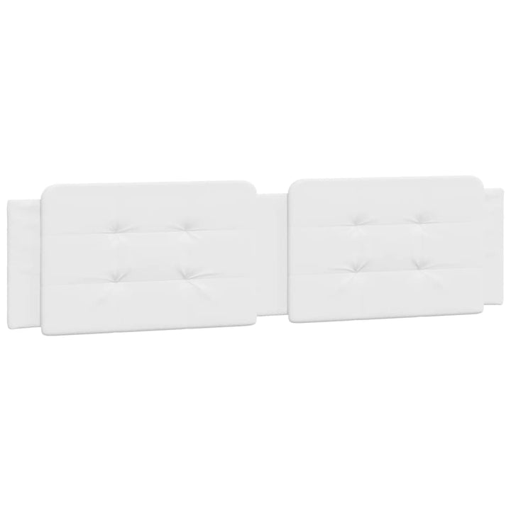 sengeramme med LED uden madras Zadar 160x200 cm hvid