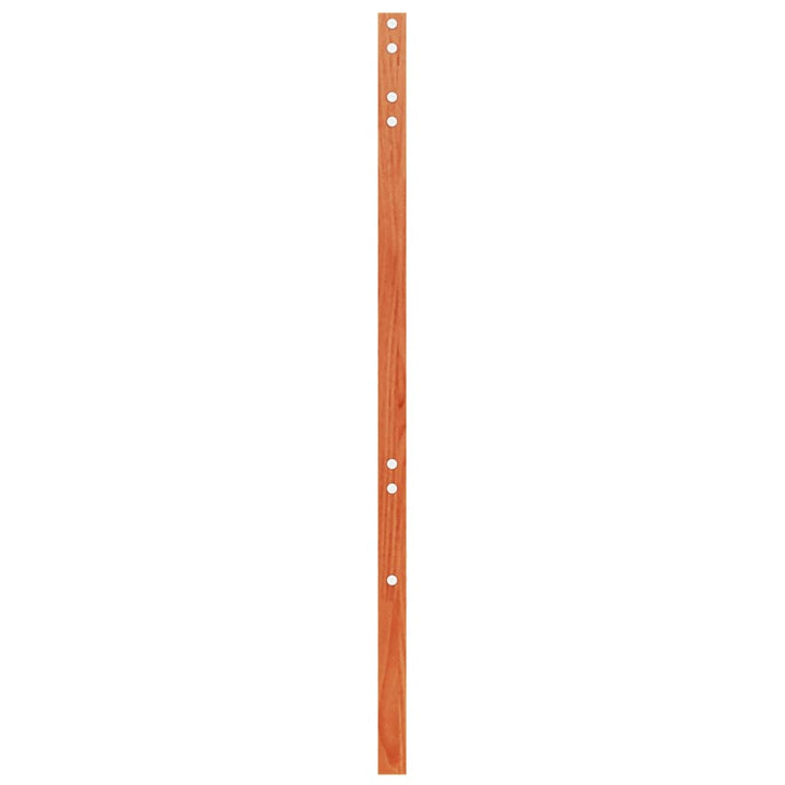 sengegavl 100 cm massivt fyrretræ gyldenbrun
