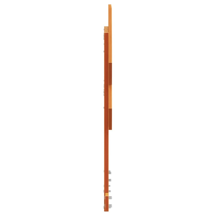 sengegavl 100 cm massivt fyrretræ gyldenbrun