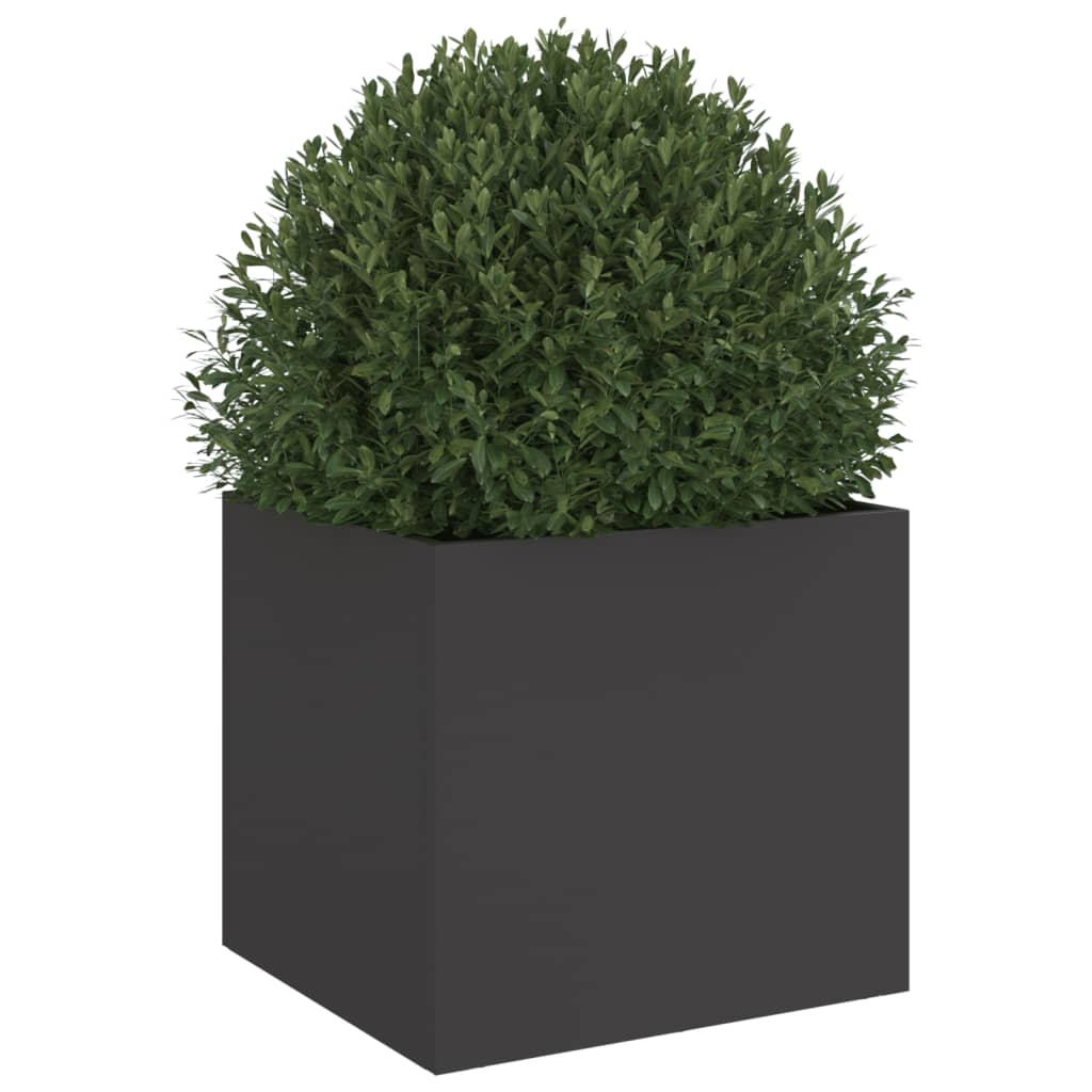 plantekasse 32x30x29 cm stål sort
