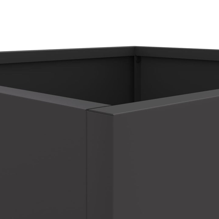 plantekasse 32x30x29 cm stål sort