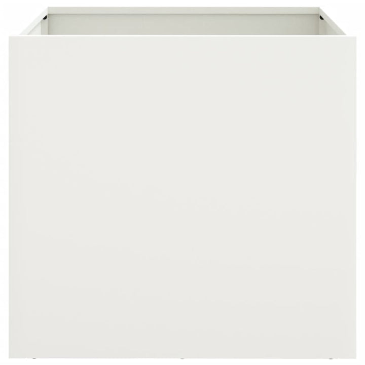 plantekasse 42x40x39 cm stål hvid