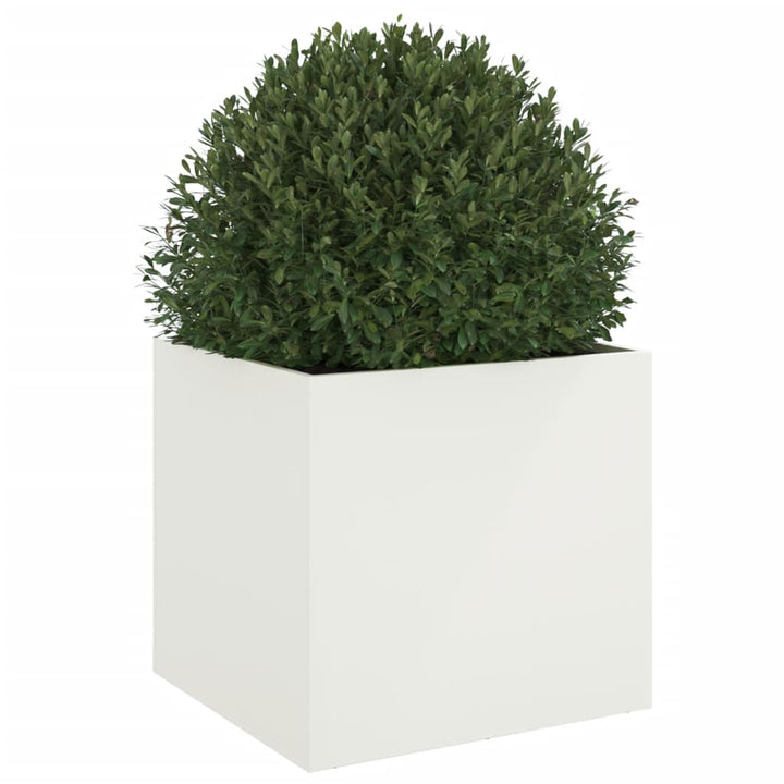 plantekasse 49x47x46 cm stål hvid