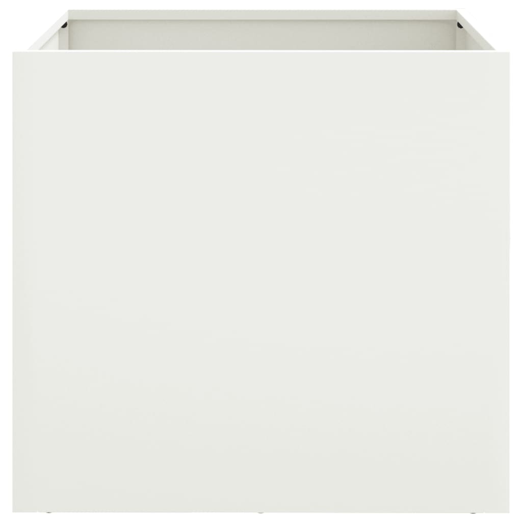 plantekasse 49x47x46 cm stål hvid