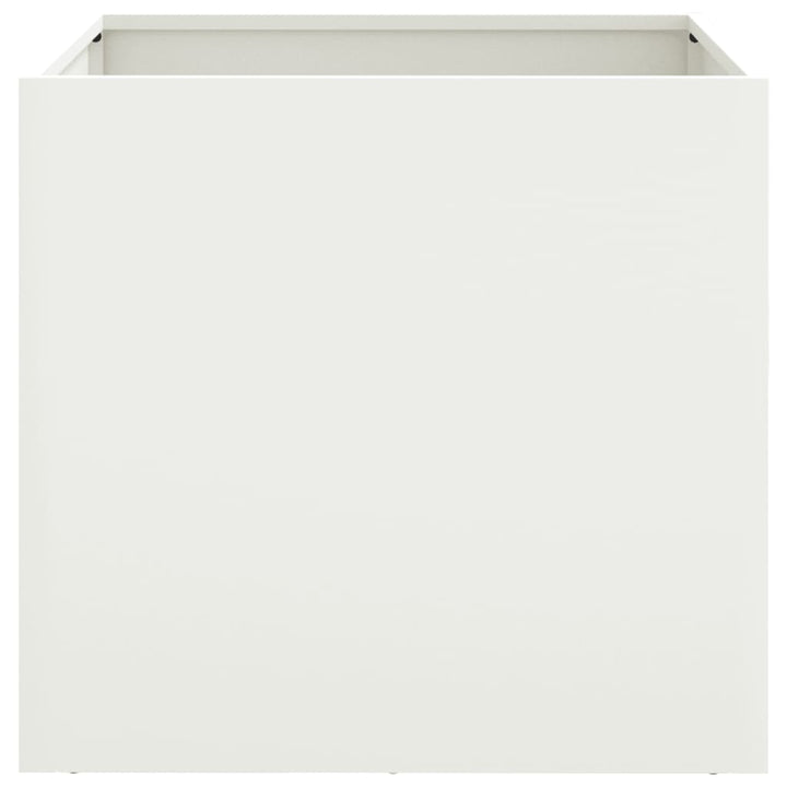 plantekasse 49x47x46 cm stål hvid