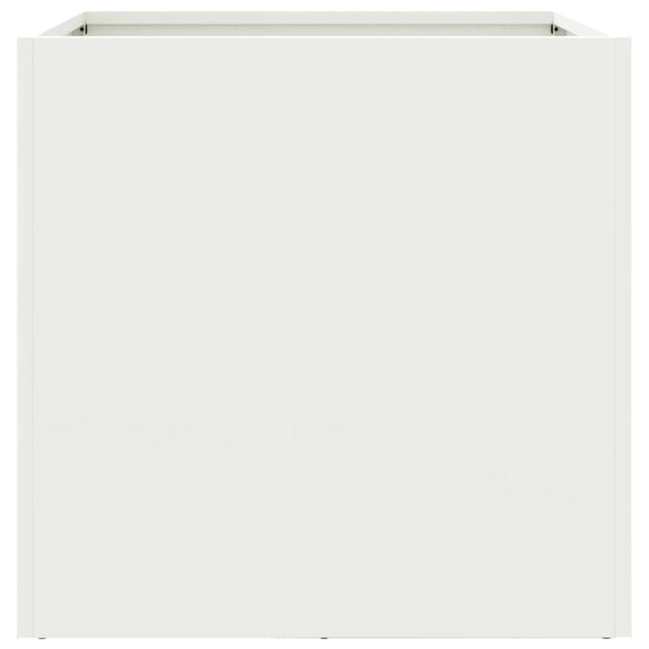 plantekasse 49x47x46 cm stål hvid