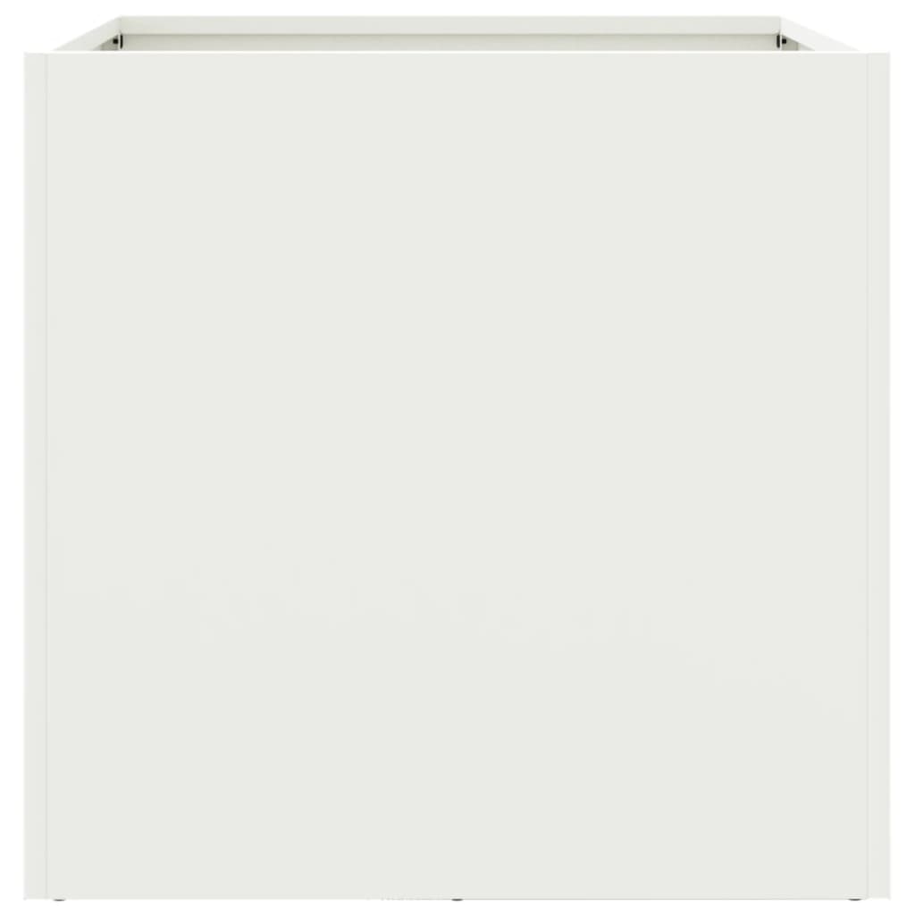 plantekasse 49x47x46 cm stål hvid