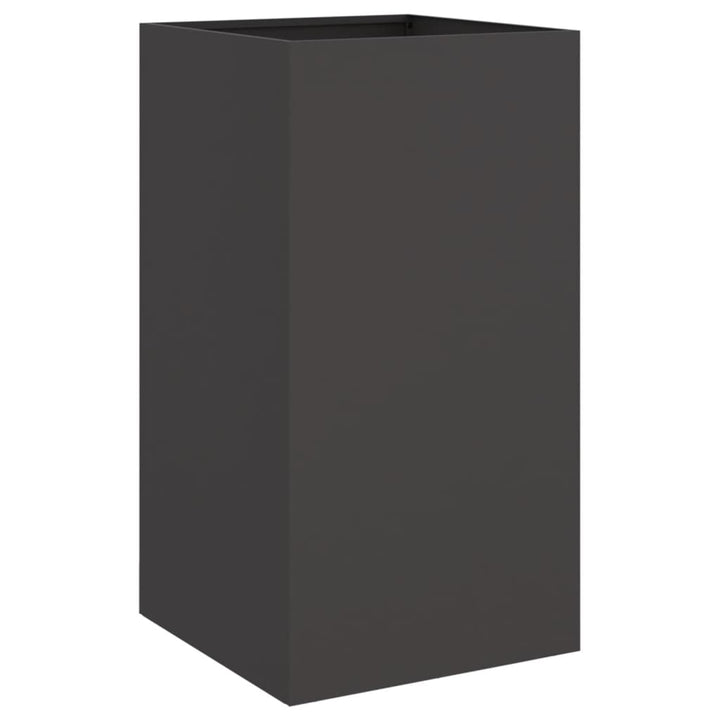 plantekasse 42x38x75 cm stål sort