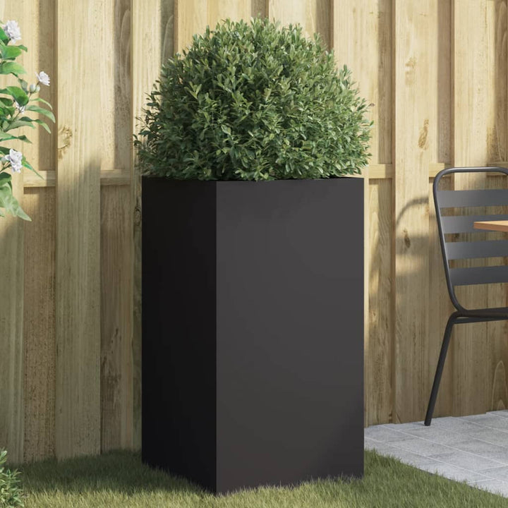 plantekasse 42x38x75 cm stål sort