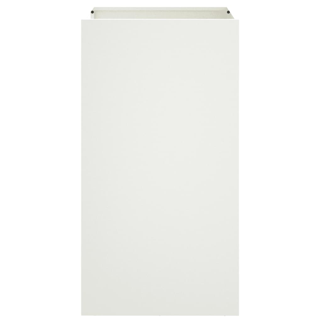 plantekasse 42x38x75 cm stål hvid