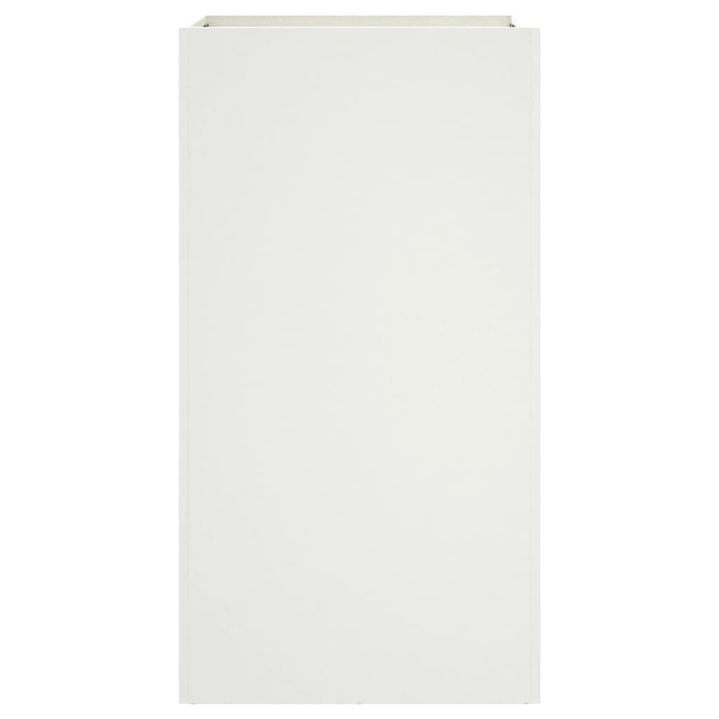 plantekasse 42x38x75 cm stål hvid