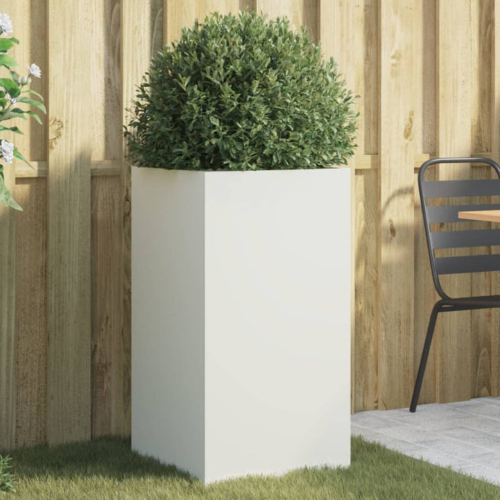 plantekasse 42x38x75 cm stål hvid