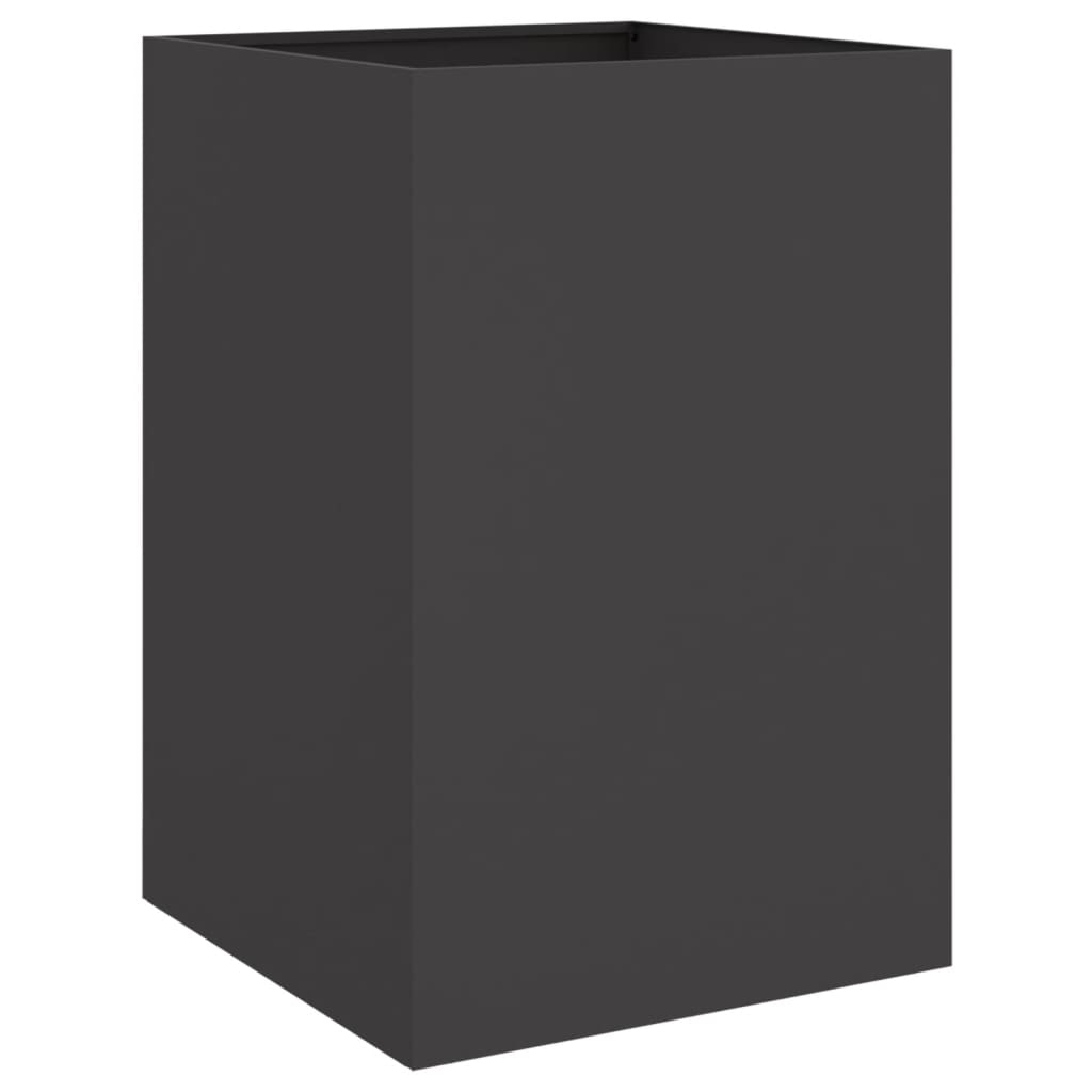 plantekasse 52x48x75 cm stål sort