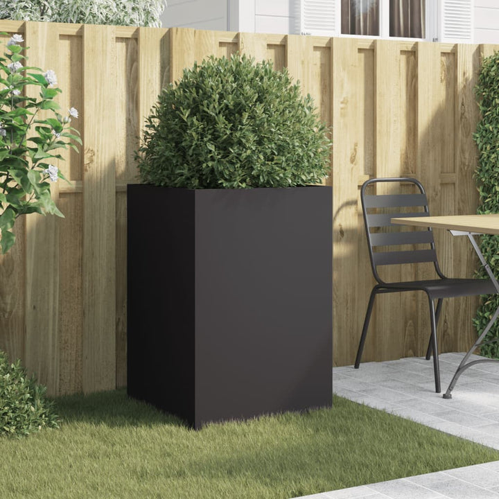 plantekasse 52x48x75 cm stål sort