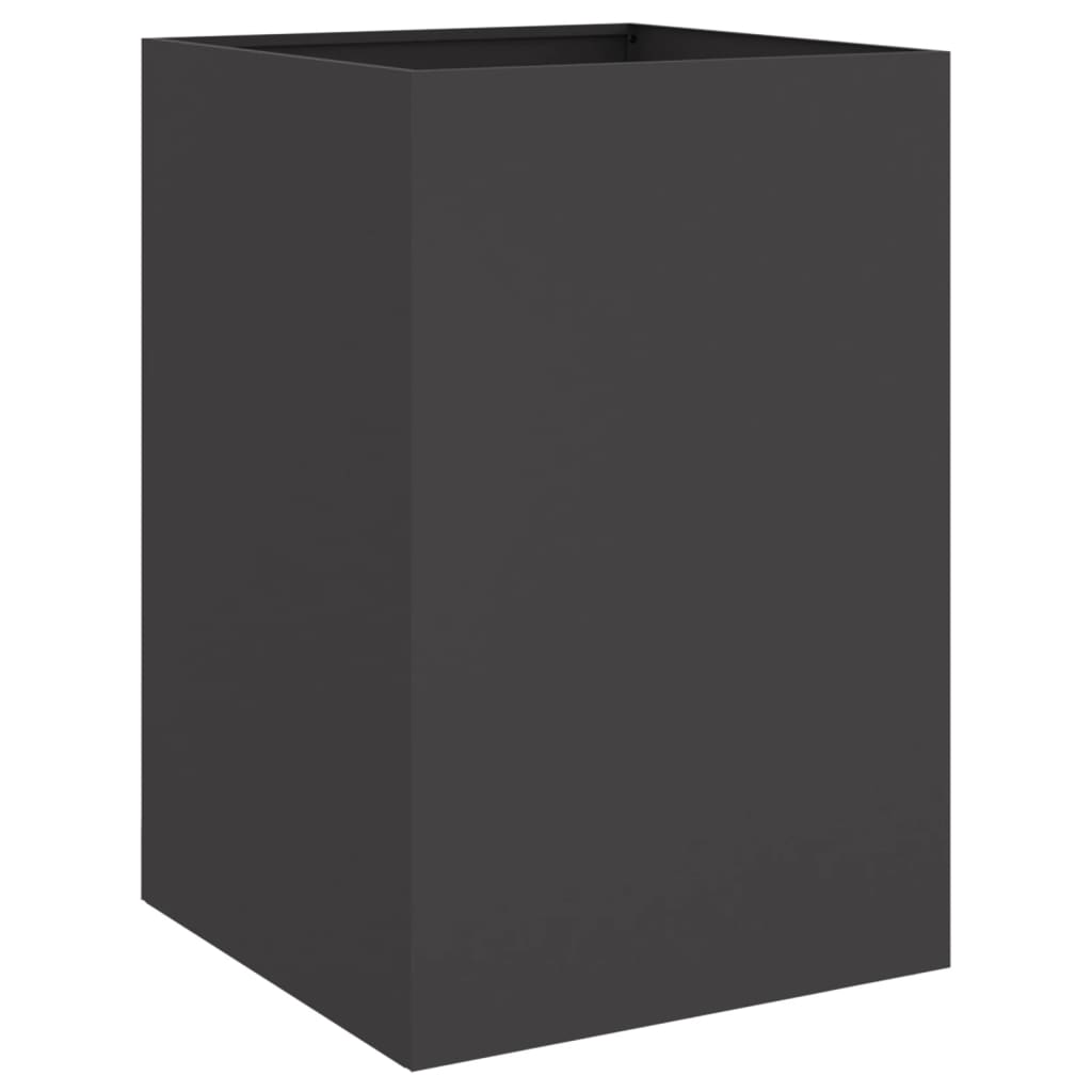 plantekasse 52x48x75 cm stål sort