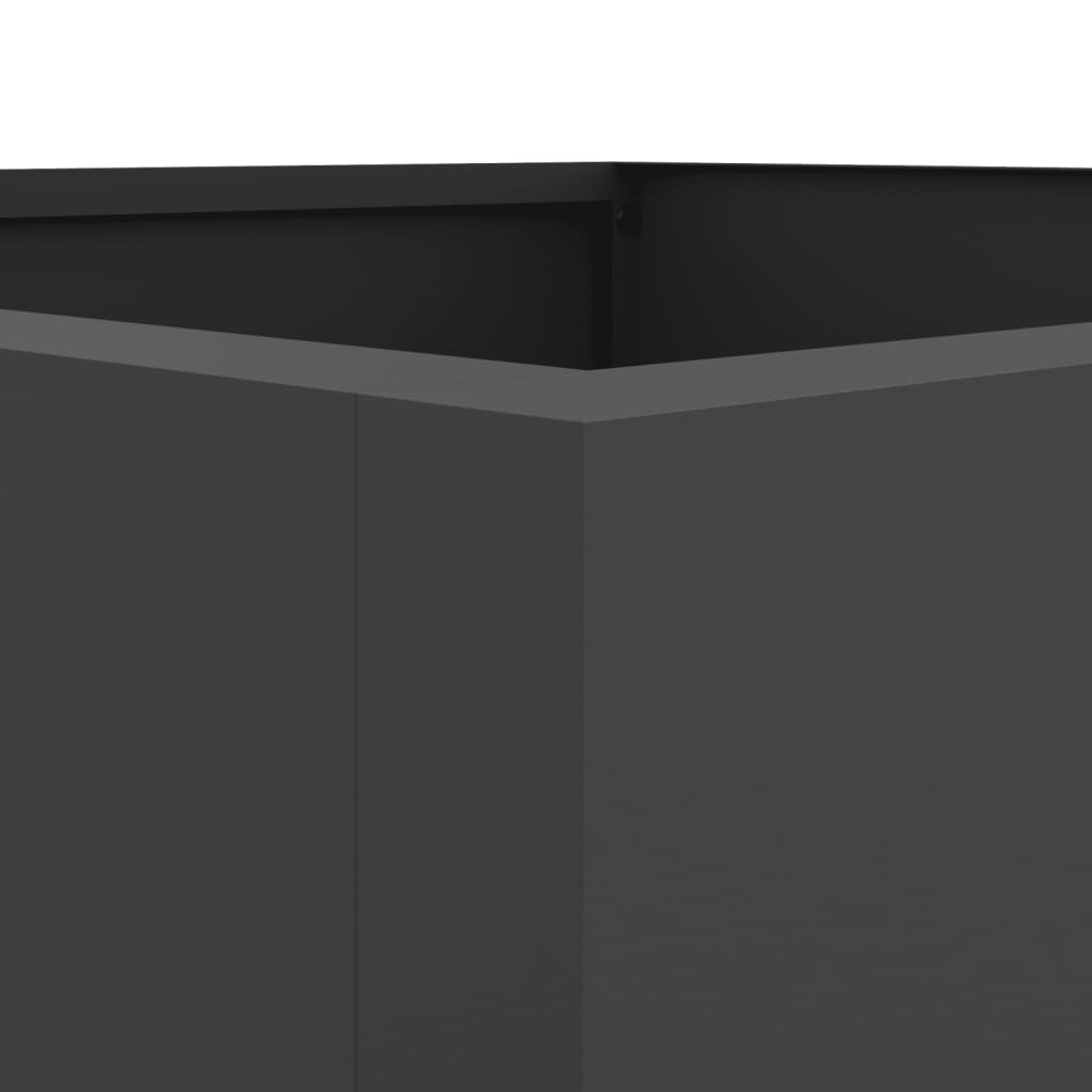 plantekasse 52x48x75 cm stål sort