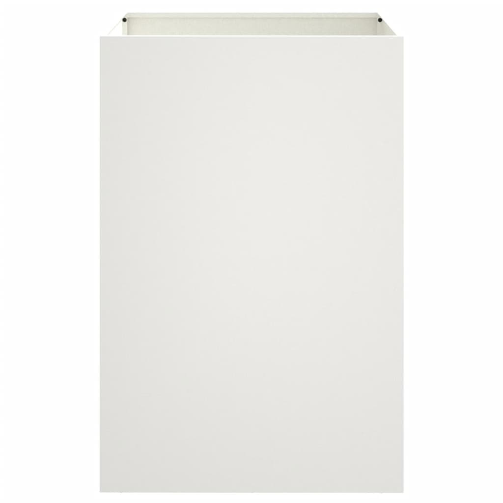 plantekasse 52x48x75 cm stål hvid