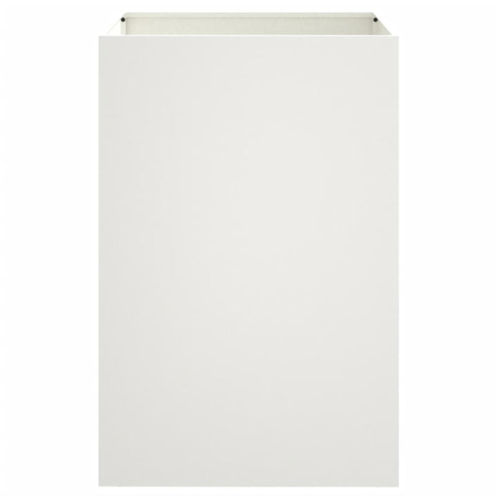 plantekasse 52x48x75 cm stål hvid
