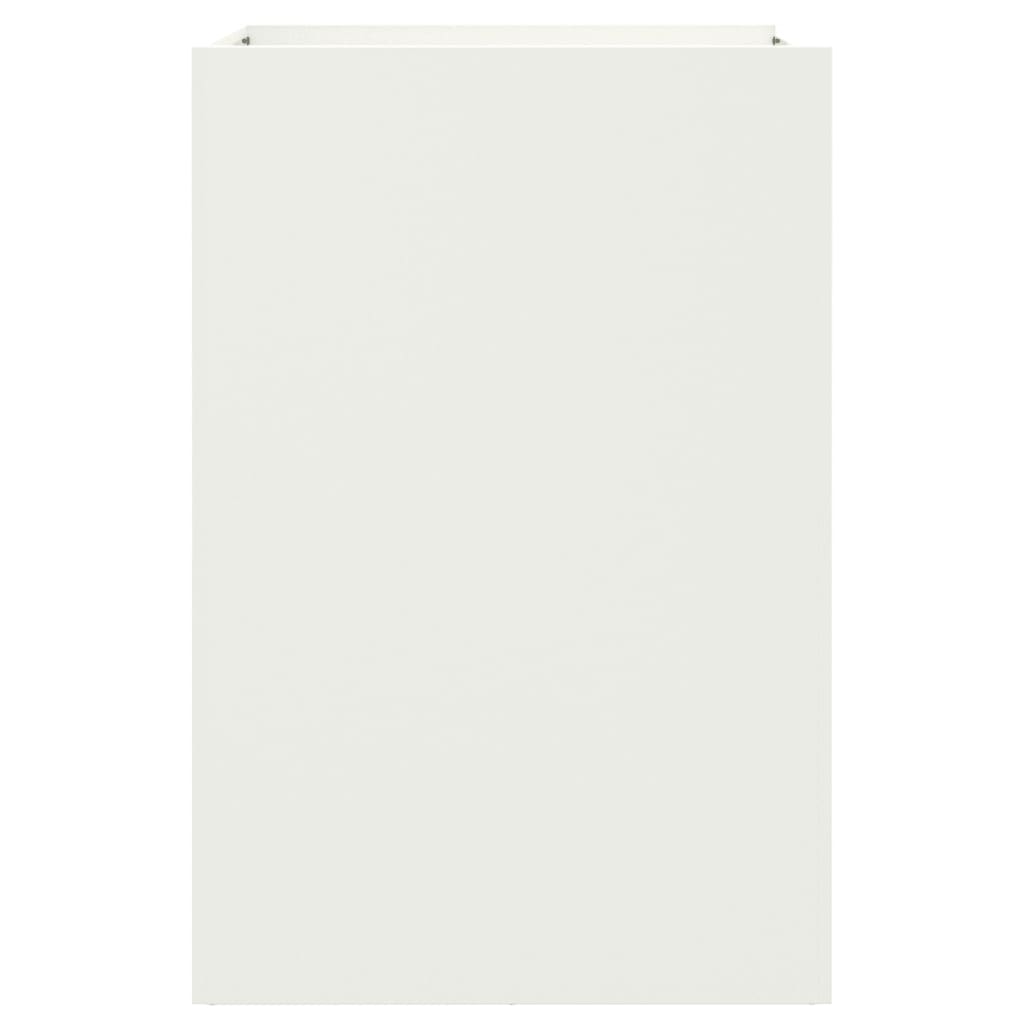 plantekasse 52x48x75 cm stål hvid