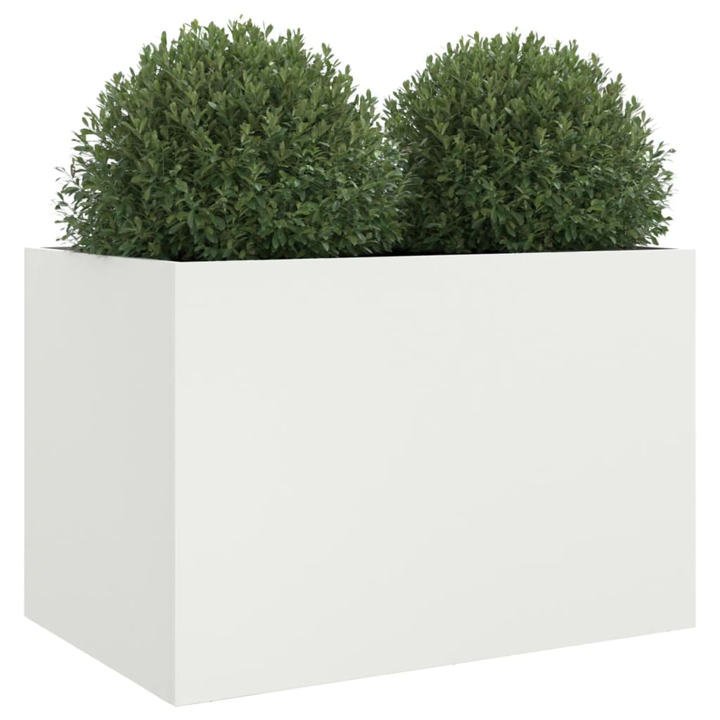 plantekasse 62x47x46 cm stål hvid