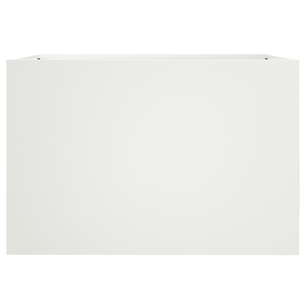 plantekasse 62x47x46 cm stål hvid