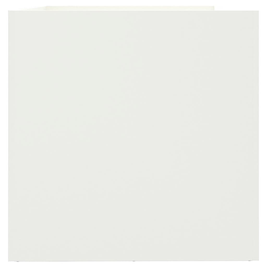 plantekasse 62x47x46 cm stål hvid