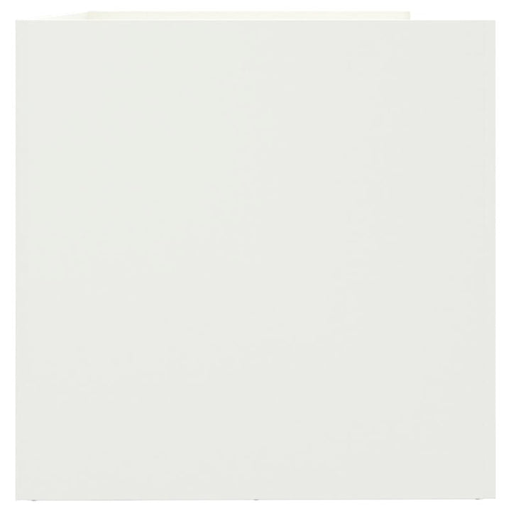 plantekasse 62x47x46 cm stål hvid